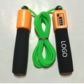 Foam Handle Counting Skipping Jump Rope